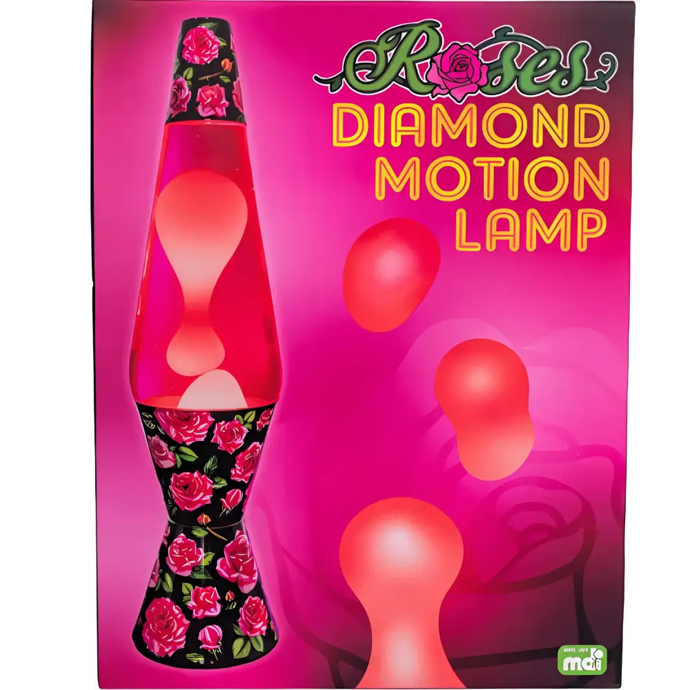 Green Earth Lighting Australia Lava Lamp Roses Diamond Motion Lava Lamp KLS-DGL/R
