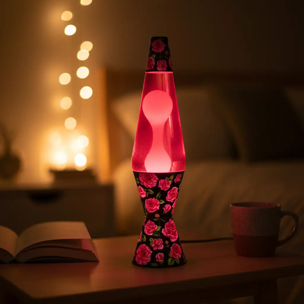 Roses Diamond Motion Lava Lamp
