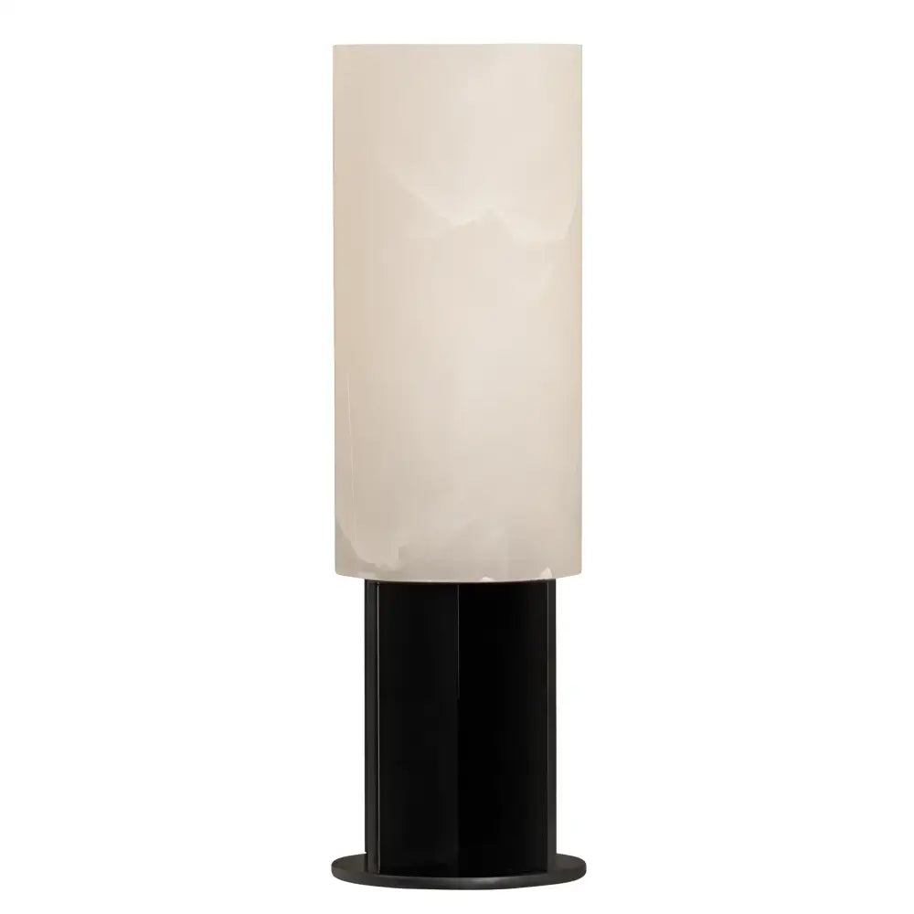 Green Earth Lighting Australia Table Lamp Samara Alabaster Table Lamp - Black 12416