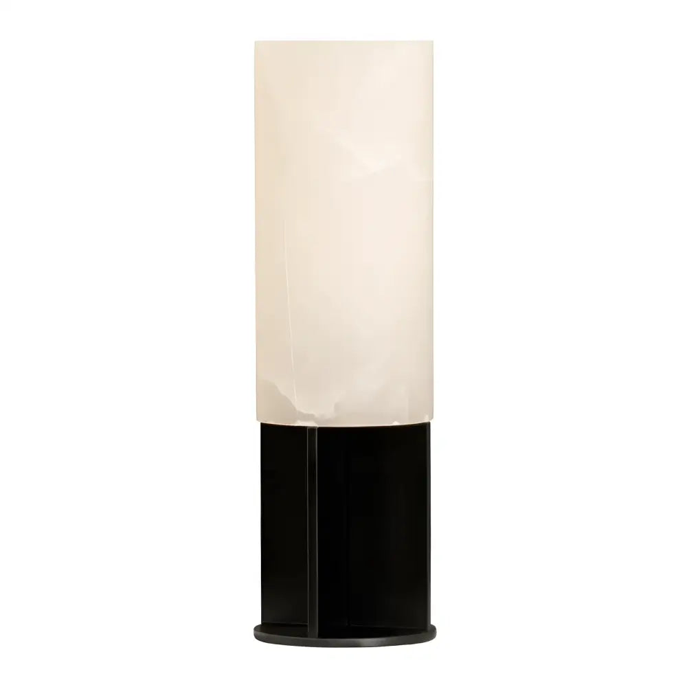 Green Earth Lighting Australia Table Lamp Samara Alabaster Table Lamp - Black 12416