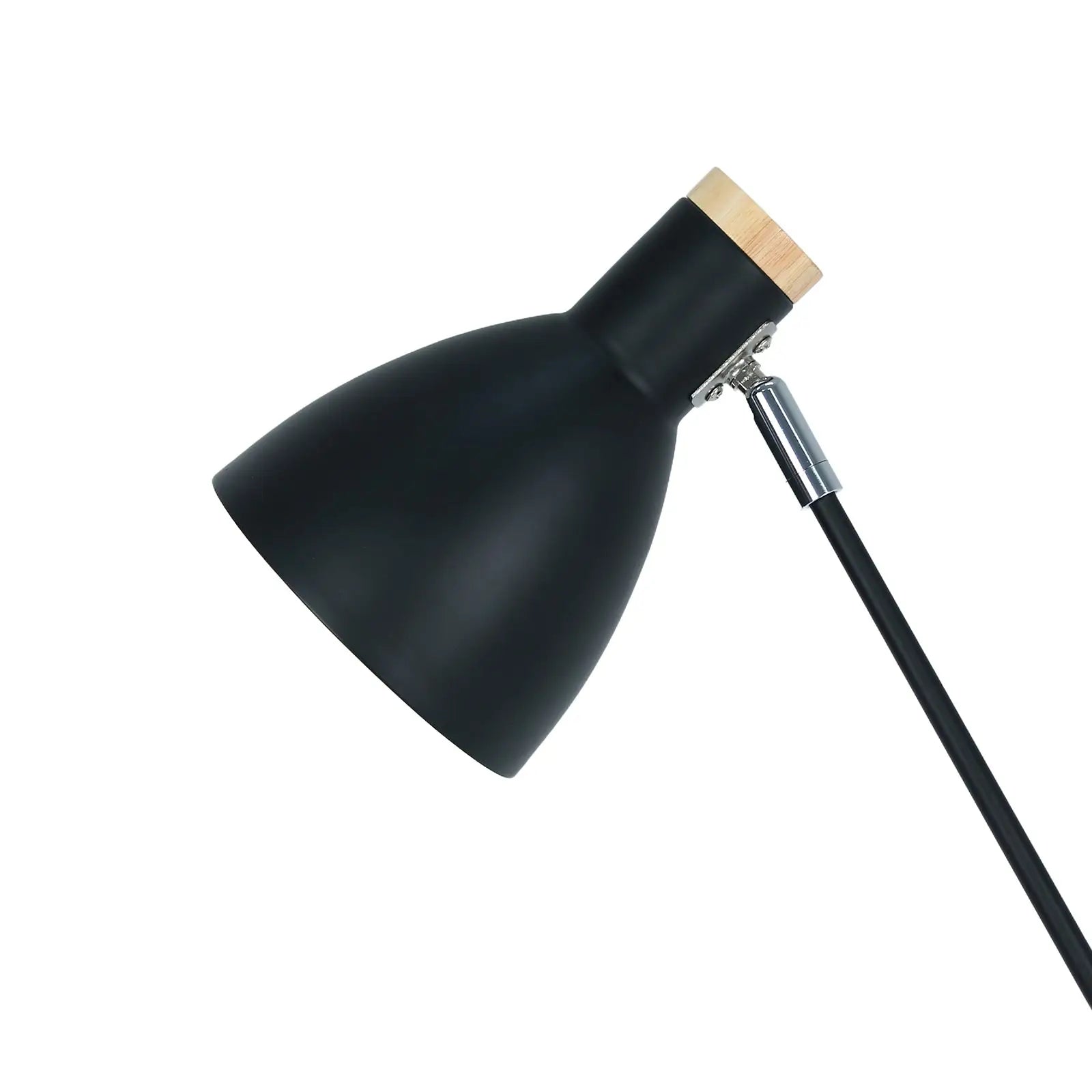 Scandinavian Adjustable Floor Lamp - Black Lexi