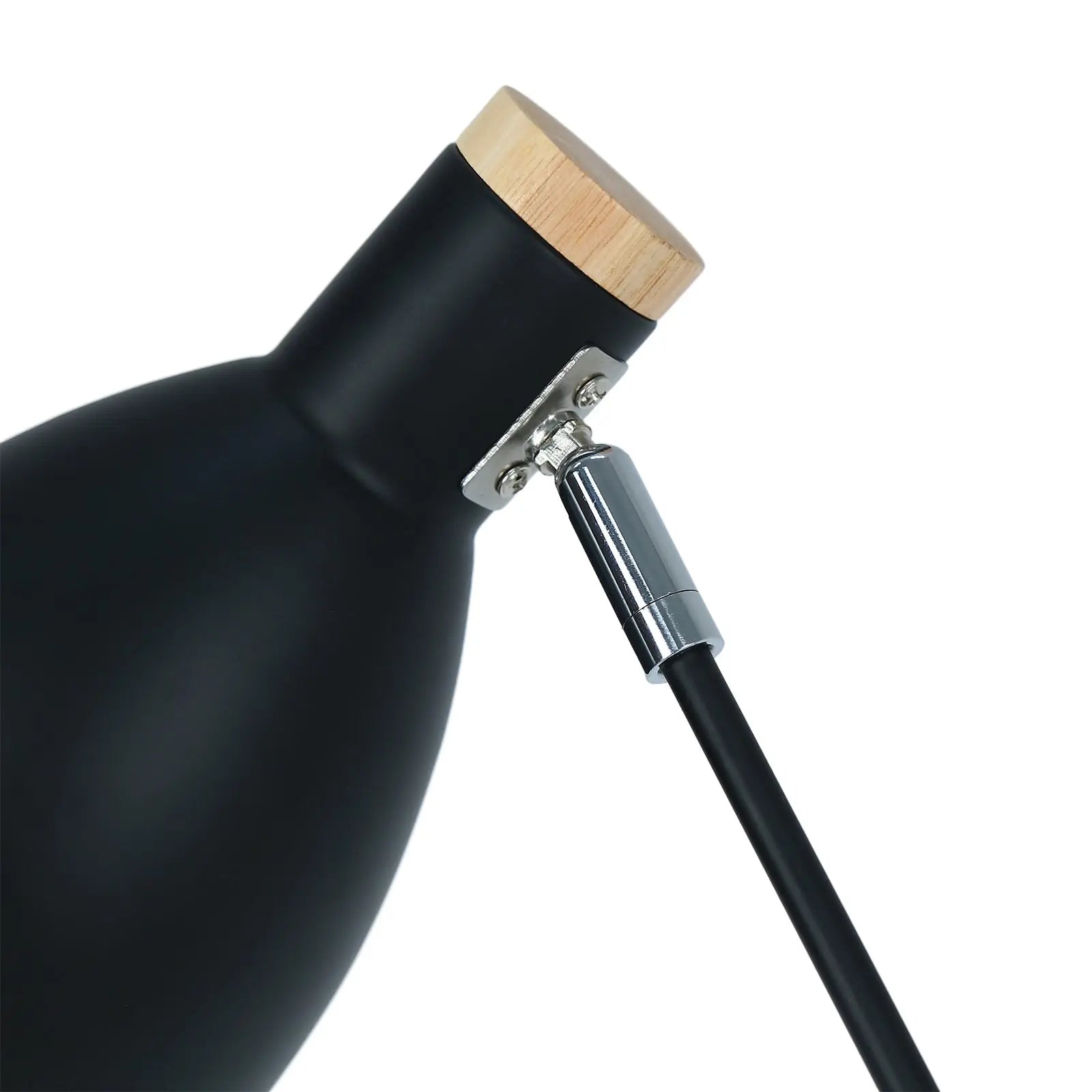 Scandinavian Adjustable Floor Lamp - Black Lexi