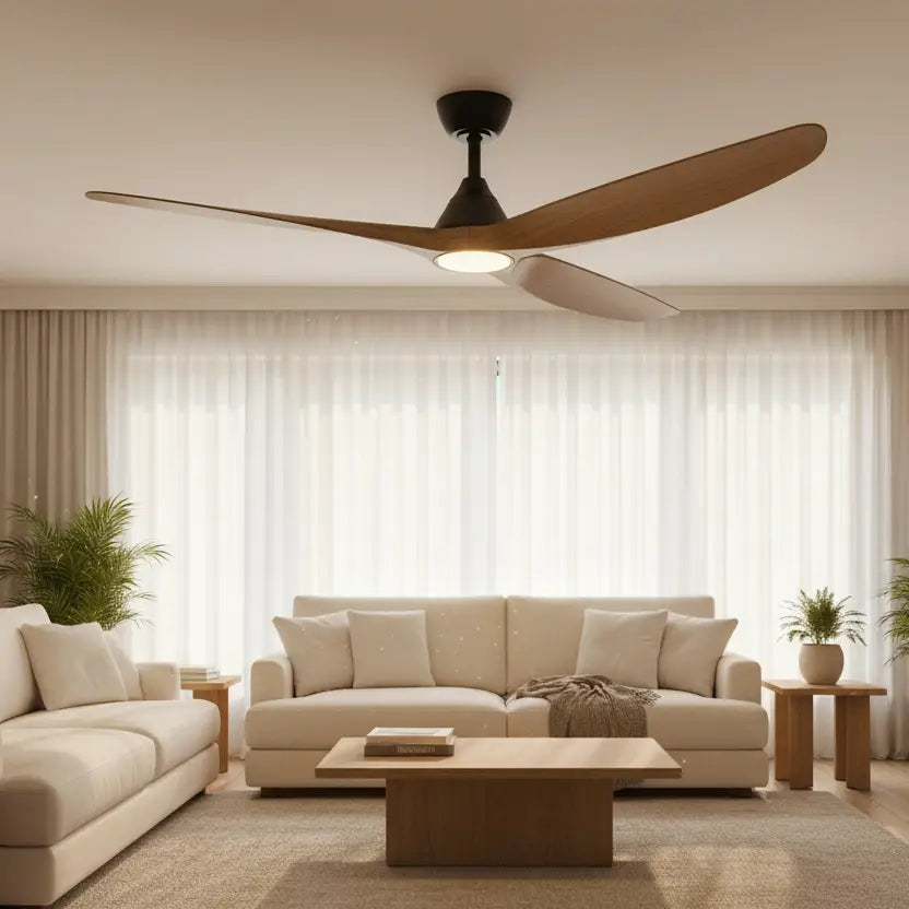 Martec Seaforth 56" DC Smart Ceiling Fan With WiFi Remote Control + LED light