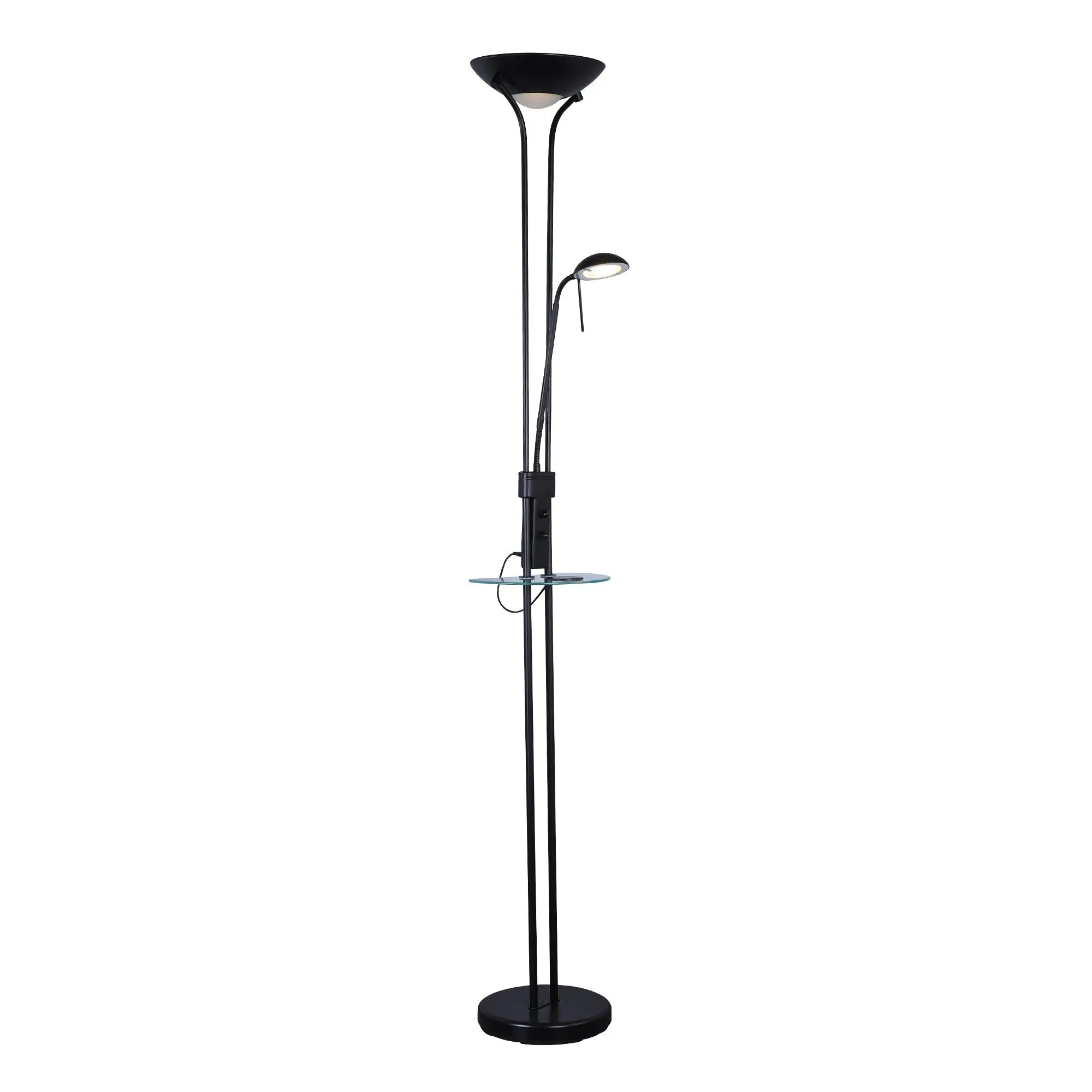 Seed Usb Led Mother & Child Floor Lamp - Black Lexi