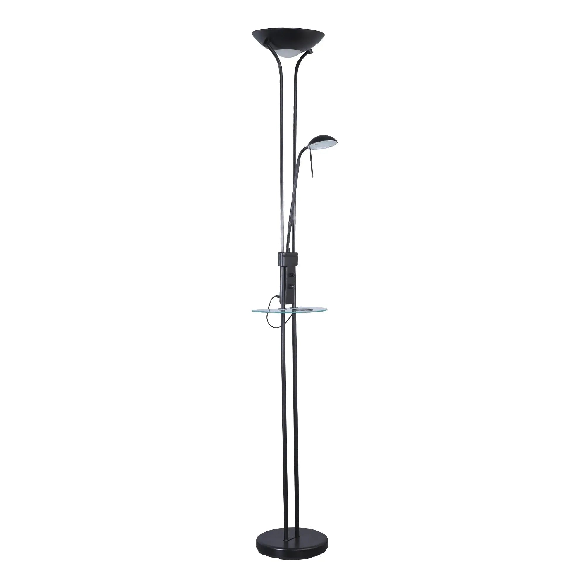 Seed Usb Led Mother & Child Floor Lamp - Black Lexi