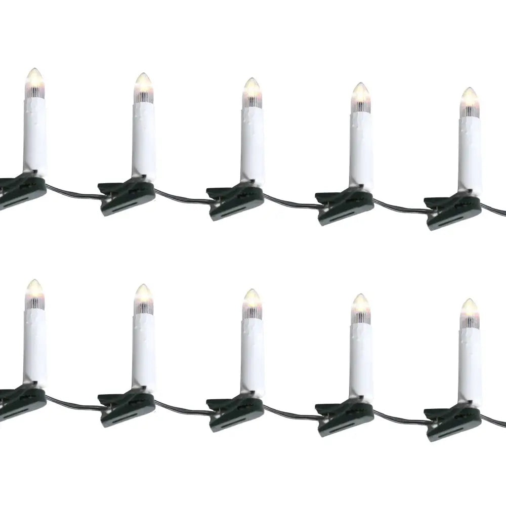 Promo Christmas Table Decoration&Candle Set of 10 LED Candle String Light LLCA04-P