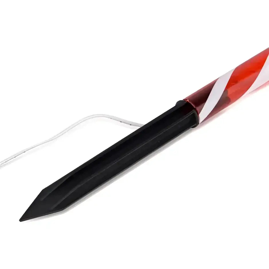 Lexi Lighting Christmas Path Light Set of 4 Solar Power Small Candy Cane - 2 Colour Options