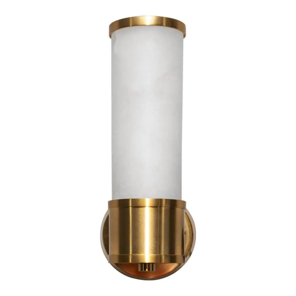 Shaffer Alabaster Wall Sconce - Home & Garden > Lighting