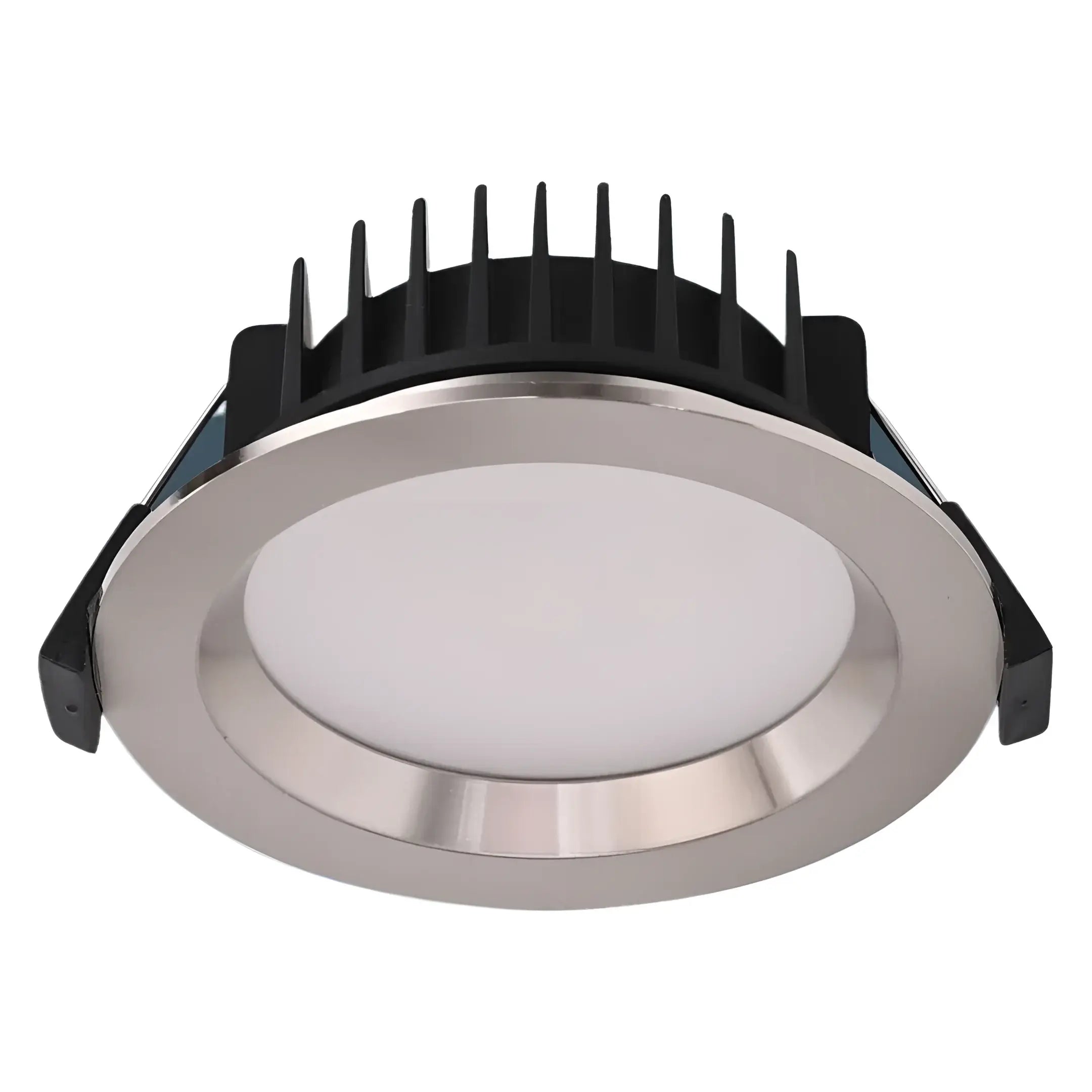 Titan 13w Recessed Tri Colour Selectable Led Downlight - Brushed Nickel
