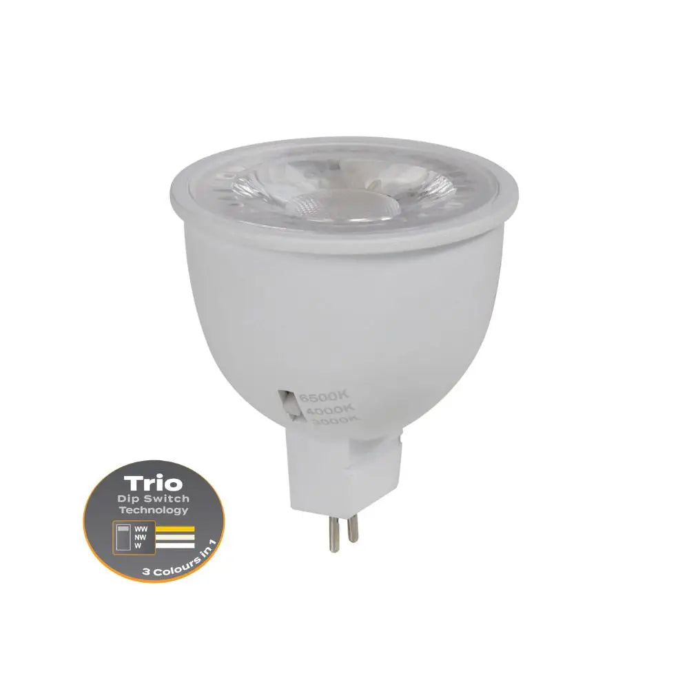 Domus Key Mr16 Led 6w Tri-colour 12v/24v | Gu5.3 Landscape Globe 60°