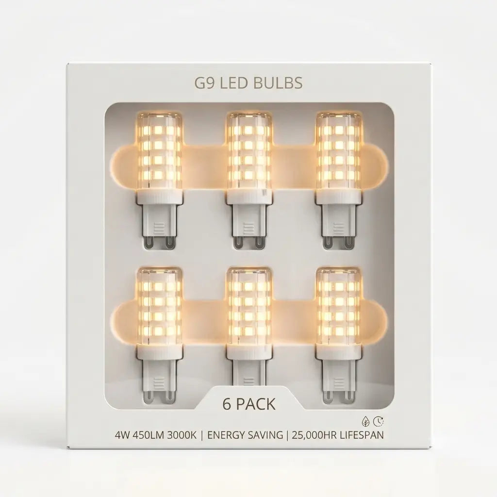 4W 450lm Warm White G9 LED Light Globe