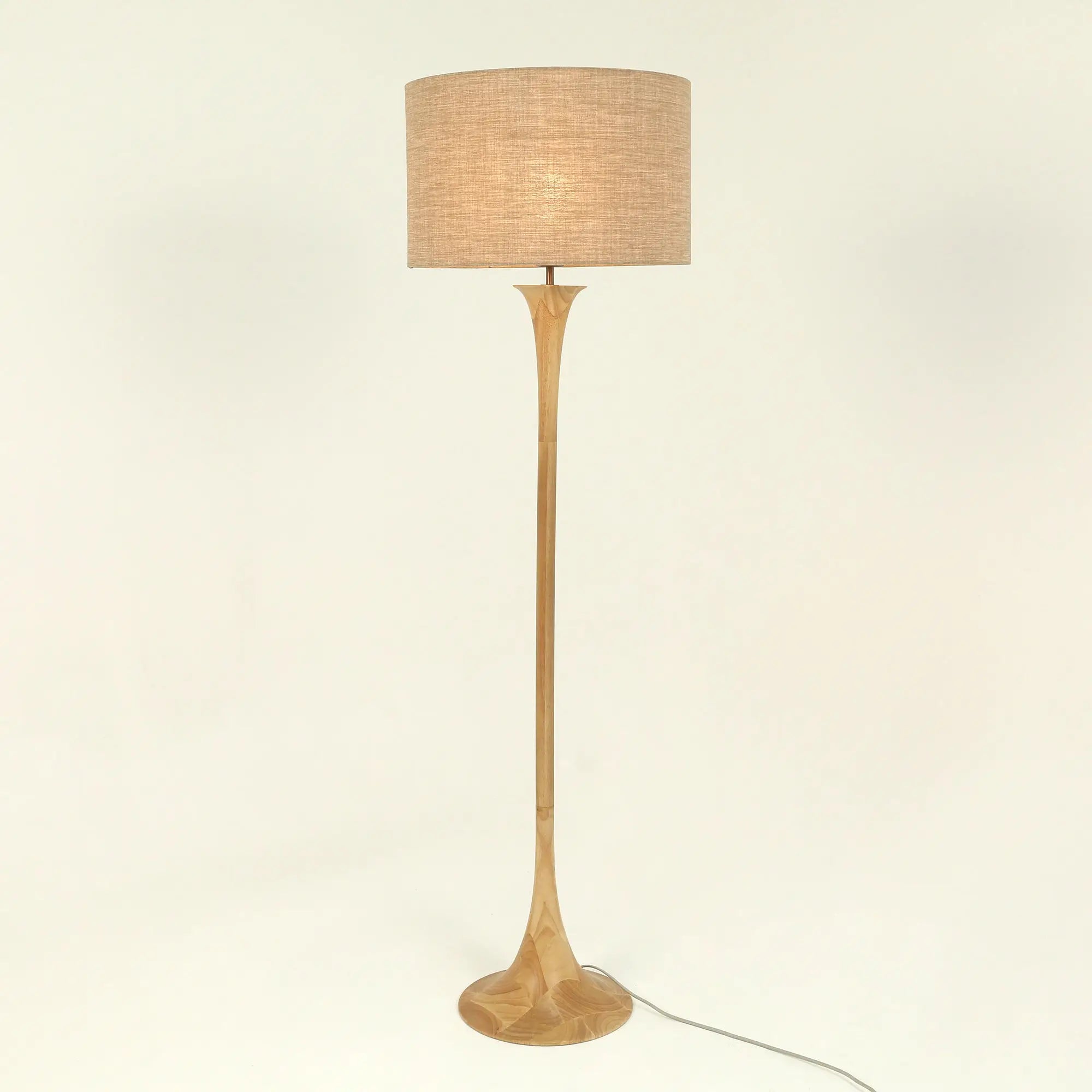 Soraya Floor Lamp - Oak/walnut Lexi Lighting