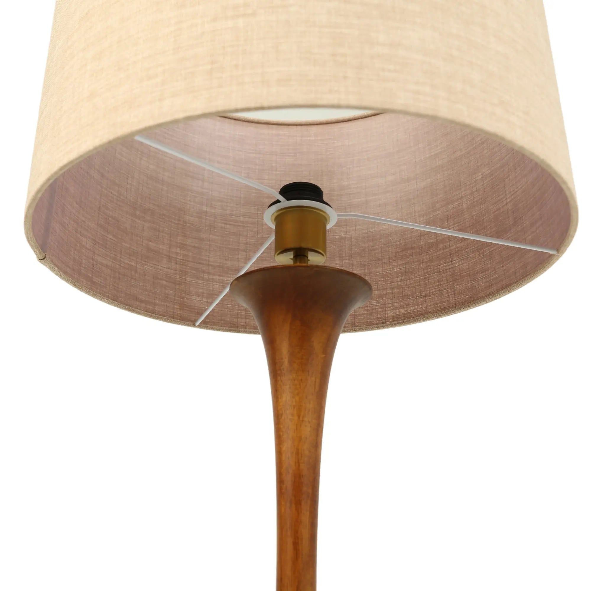 Soraya Floor Lamp - Oak/walnut Lexi Lighting