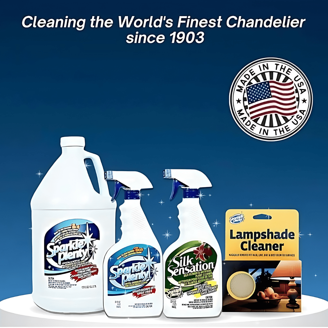 Sparkle Plenty Chandelier Cleaner SPARKLE PLENTY Crystal Chandelier Cleaner - 3.8 litre Refill Bottle