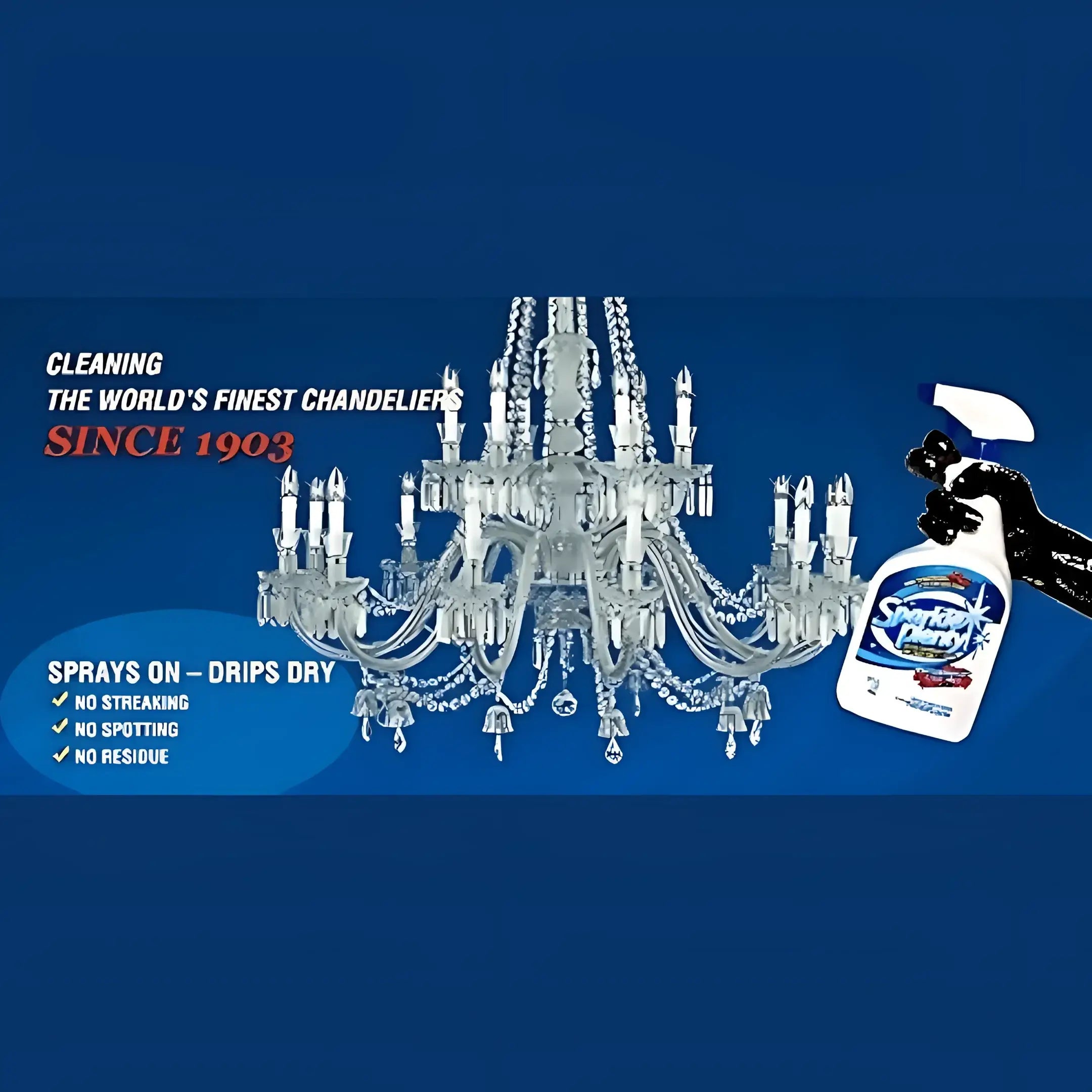Sparkle Plenty Chandelier Cleaner Spray Bottle
