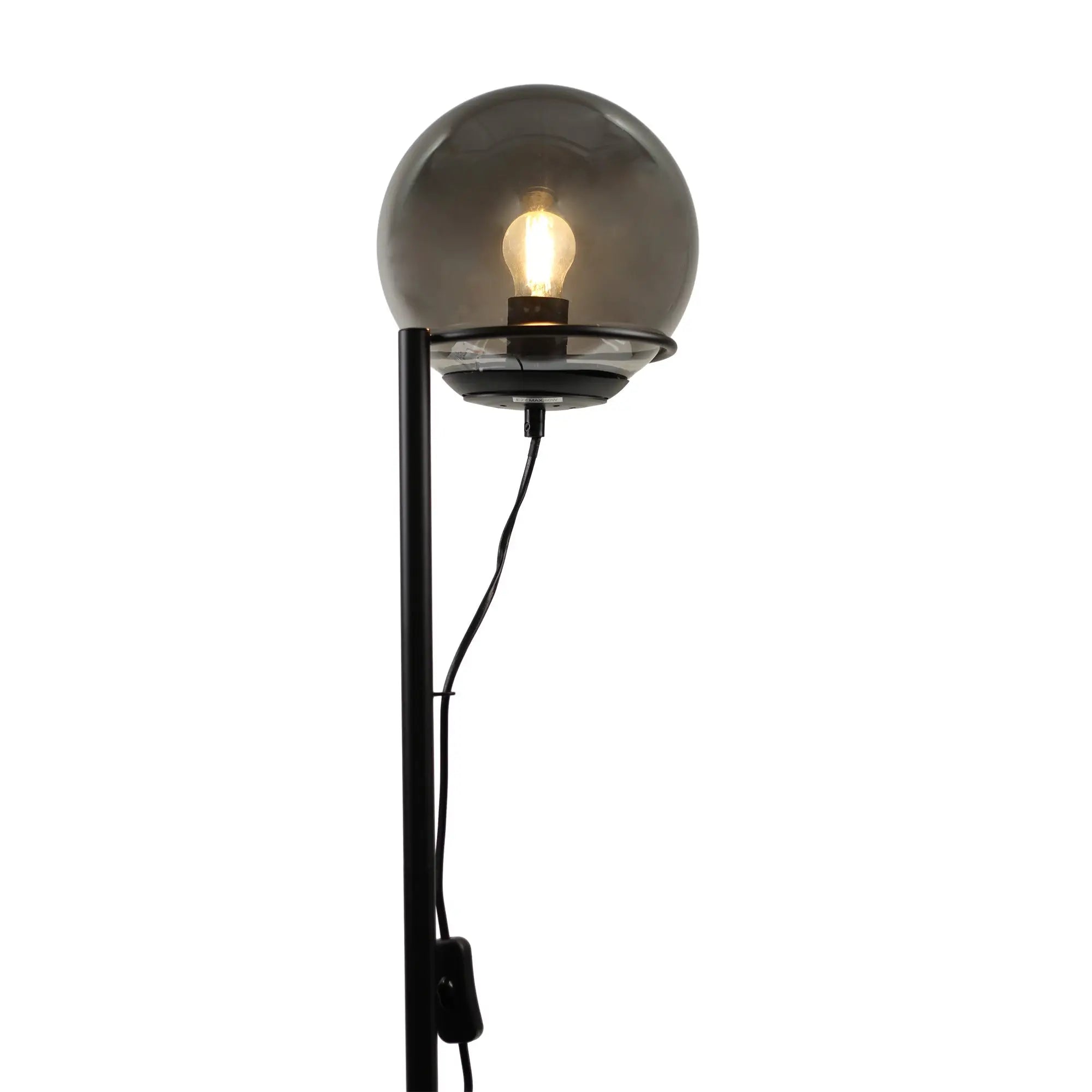 Sphera Floor Lamp - Smoky Glass Lexi Lighting