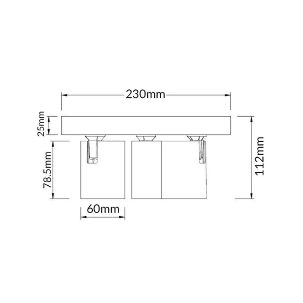 Spot 2 Light Interior Adjustable Spotlight - Cla