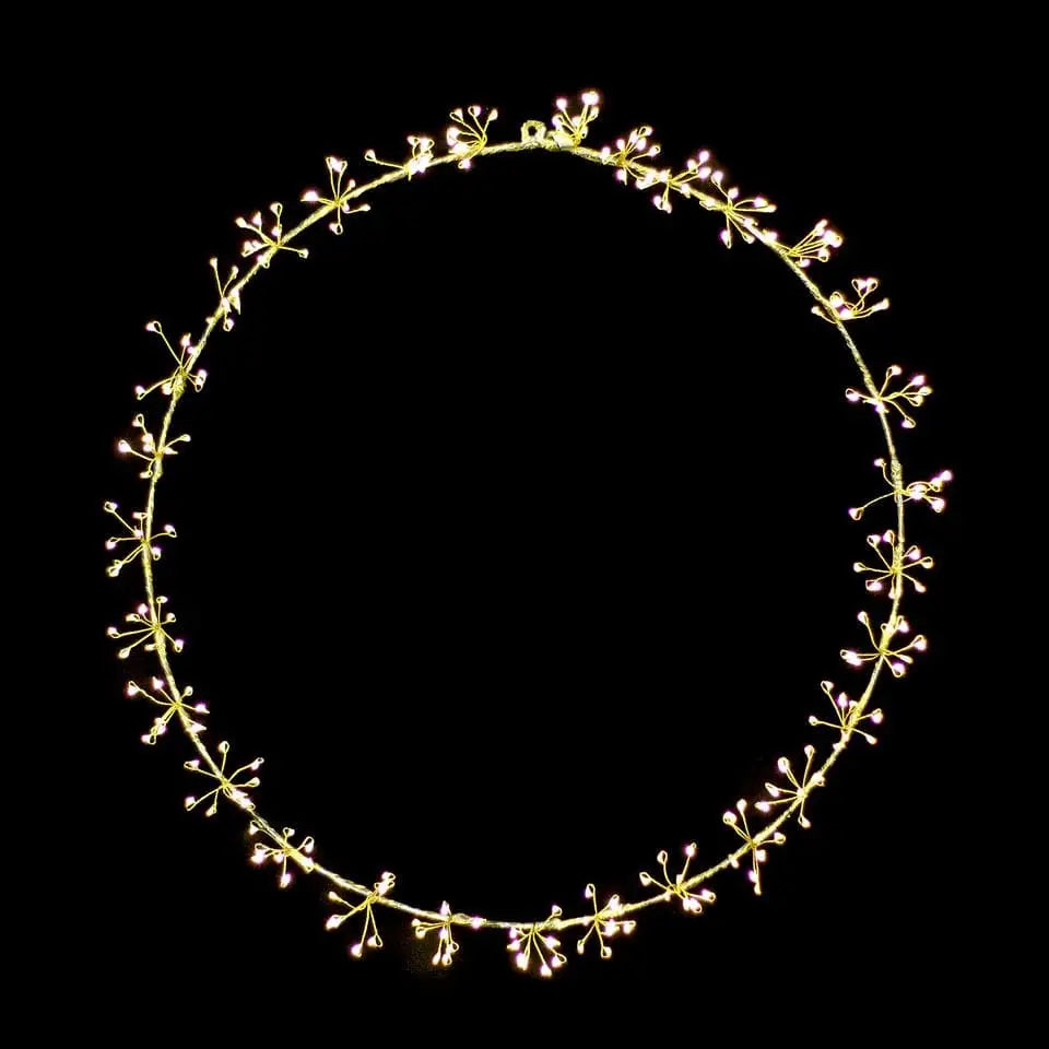 Promo Christmas Ceiling&Wall Decoration Starburst Ring Christmas Display Wall Light - Dual Colour MIC004-P