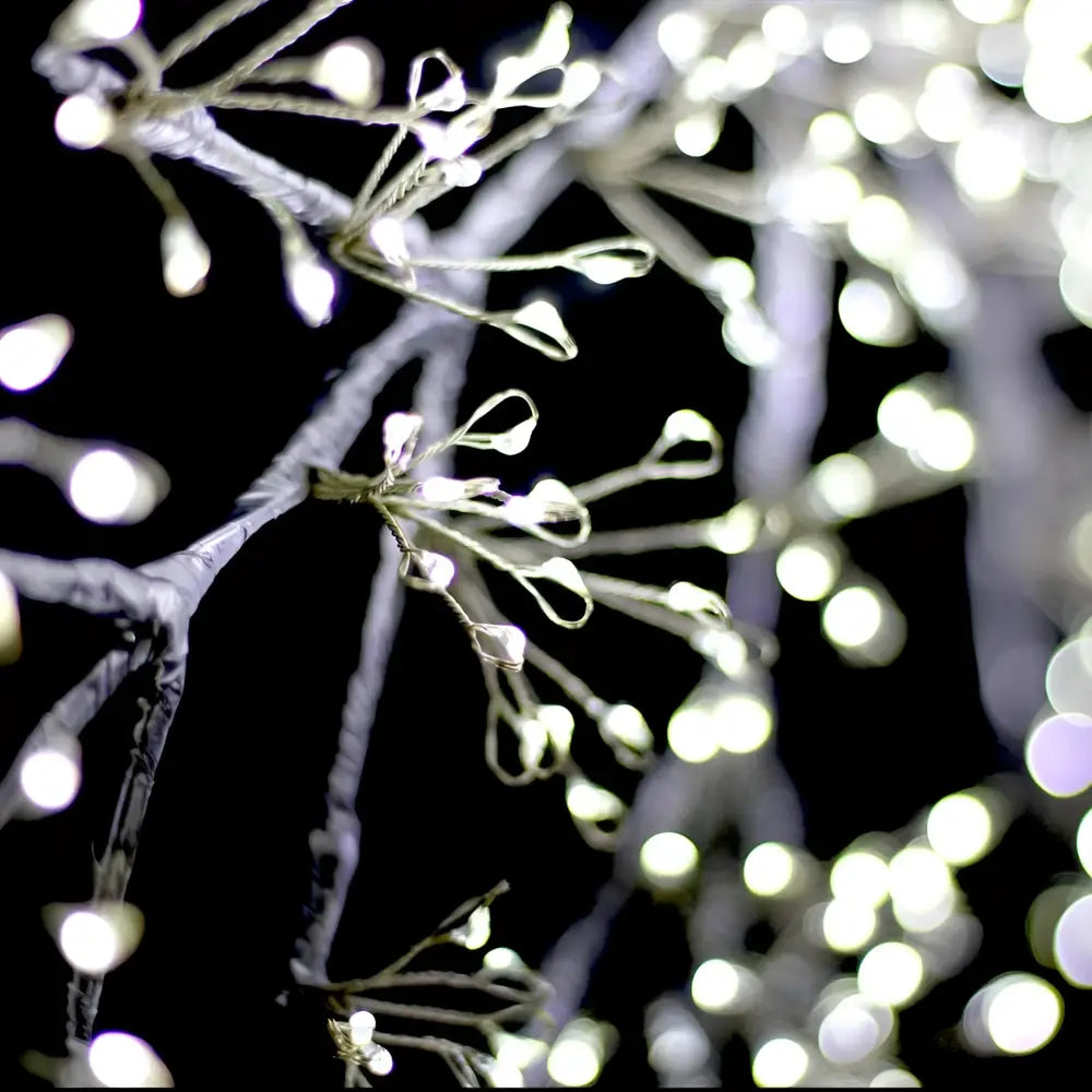 Promo Christmas Ceiling&Wall Decoration Starburst Snowflake Christmas Display Wall Light - Dual Colour MIC003-P