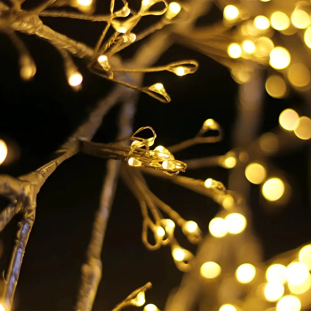 Promo Christmas Ceiling&Wall Decoration Starburst Snowflake Christmas Display Wall Light - Dual Colour MIC003-P