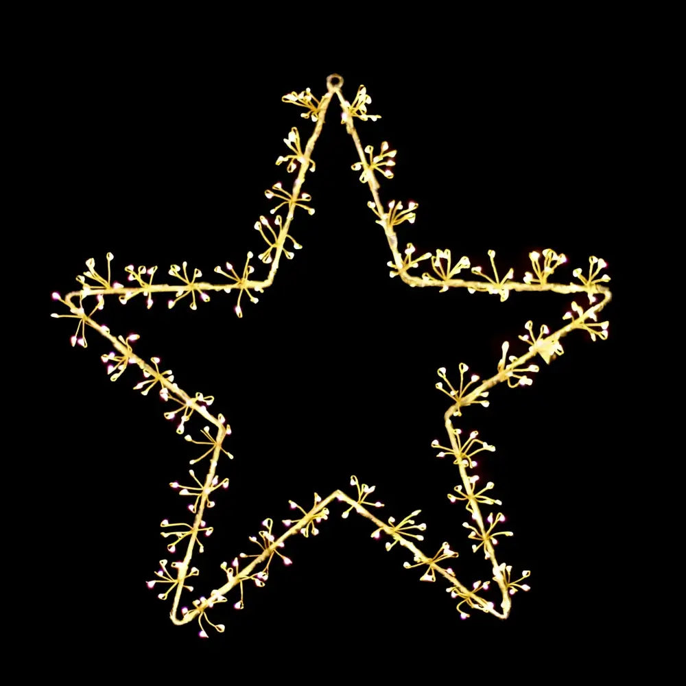 Promo Christmas Ceiling&Wall Decoration Starburst Star Christmas Display Wall Light - Dual Colour MIC005-P