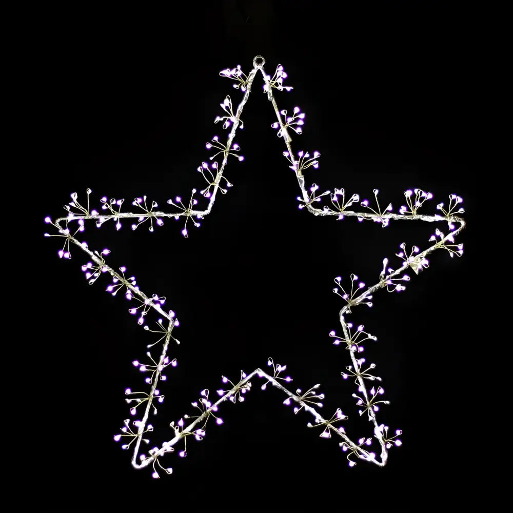 Promo Christmas Ceiling&Wall Decoration Starburst Star Christmas Display Wall Light - Dual Colour MIC005-P