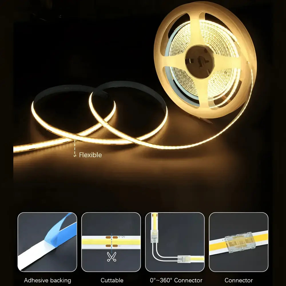 LumaFlex Linea Dim 3000K – Adjustable & Dimmable LED Strip Kit