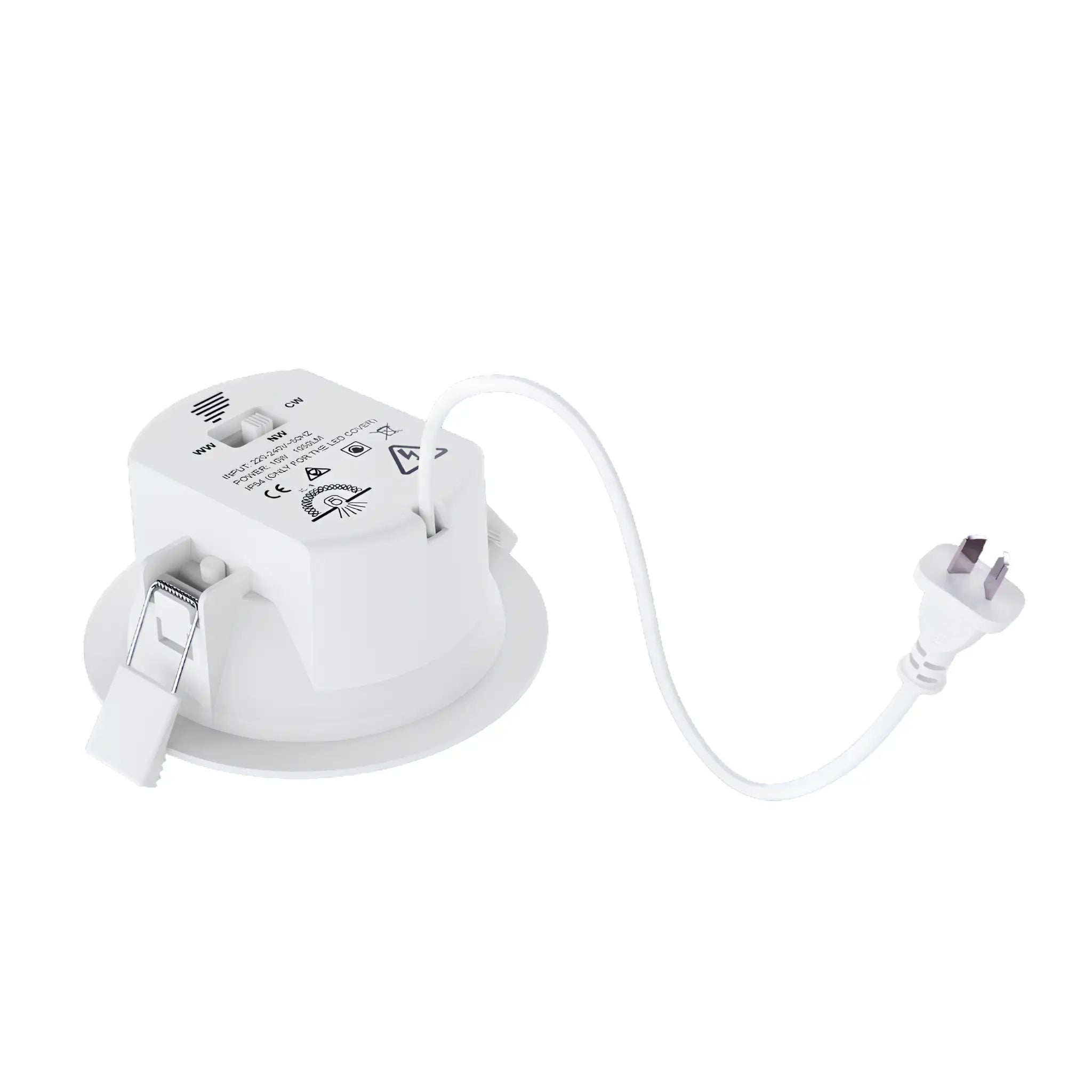 Sturt 10W Tri-Colour Dimmable Recessed Ceiling Light 90mm