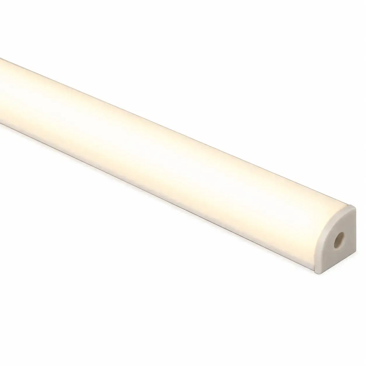16x16mm Corner Aluminium LED Strip Profile – Silver