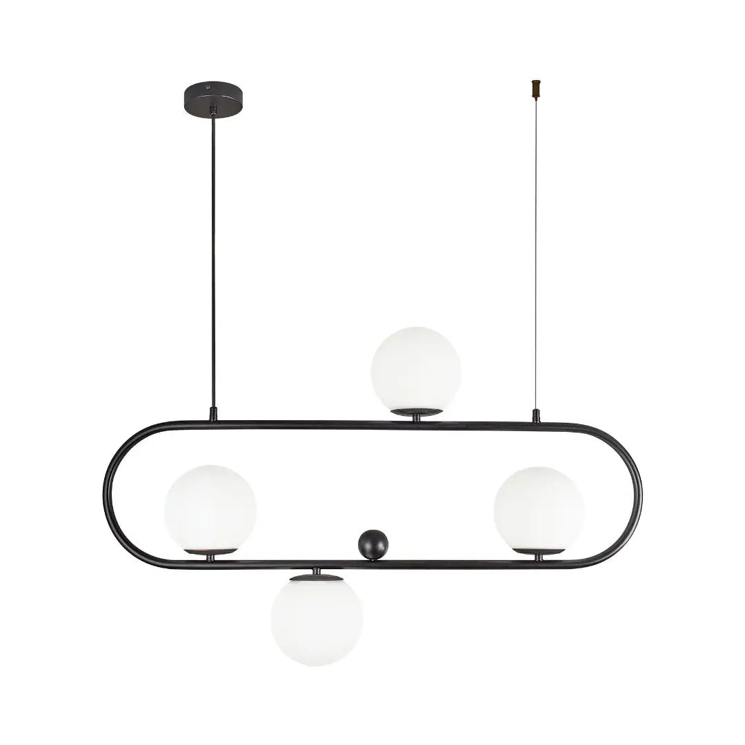 Toulouse Matt Black Pendant Light