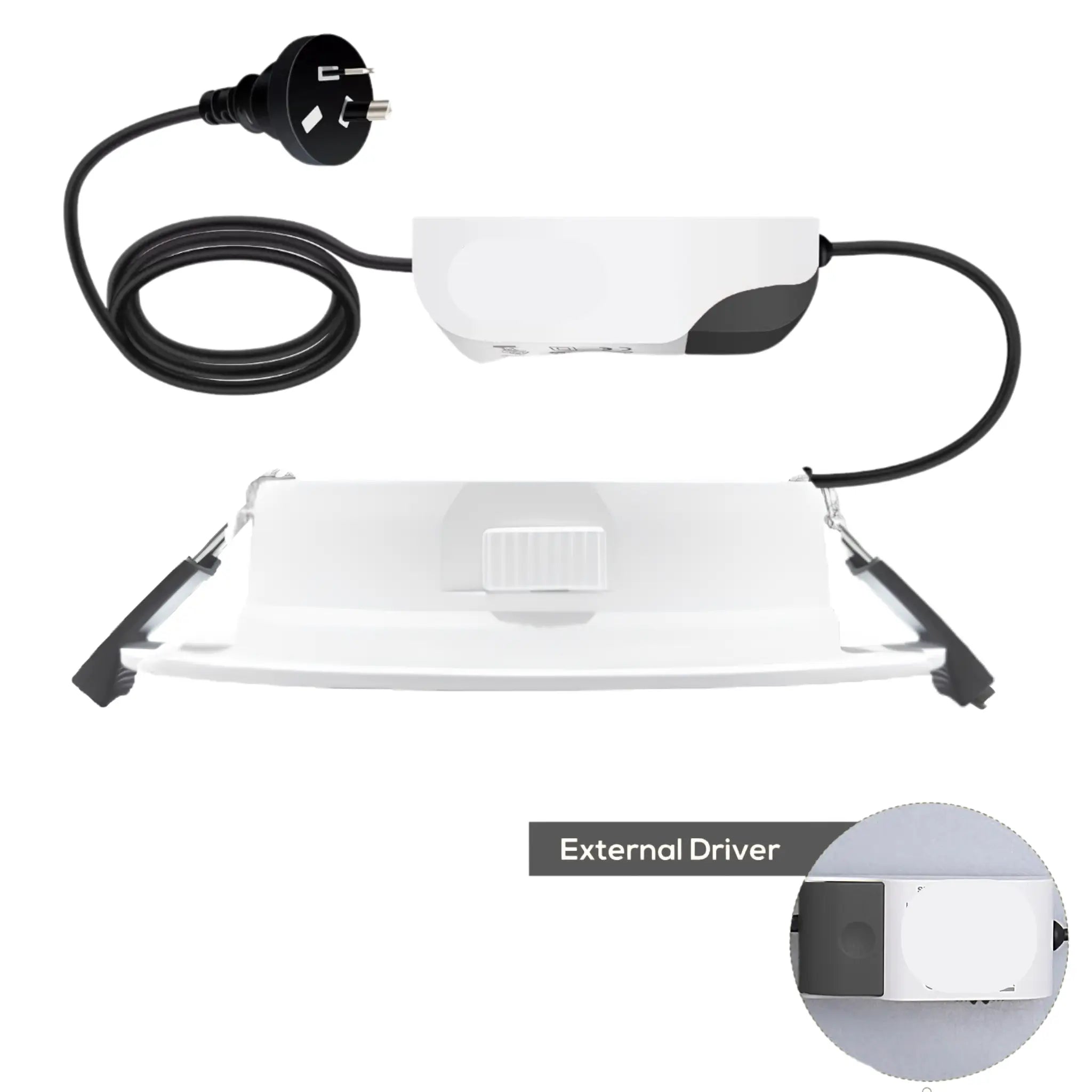 Blade Pro 13W Tri-Colour LED Dimmable Recessed Ceiling Light - 90mm