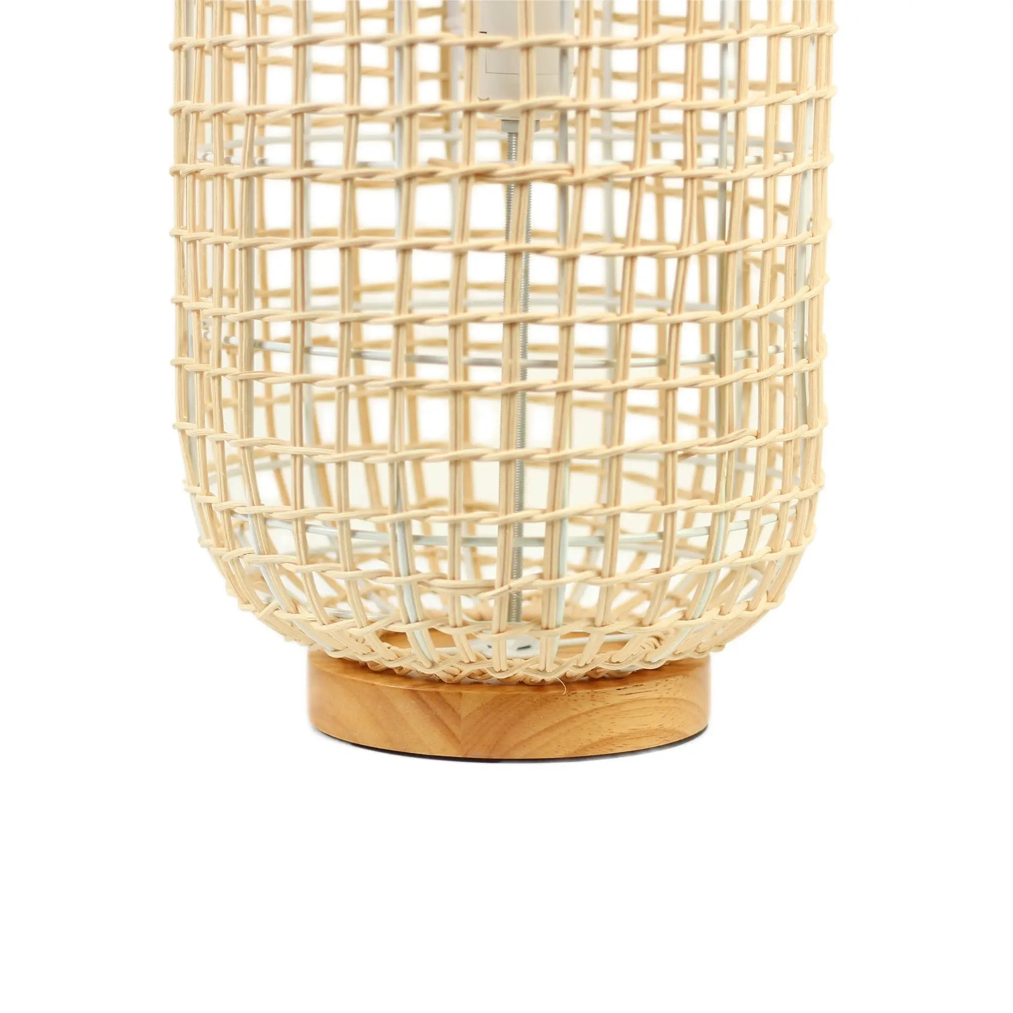 Twirla Rattan Floor Lamp - Small Lexi Lighting