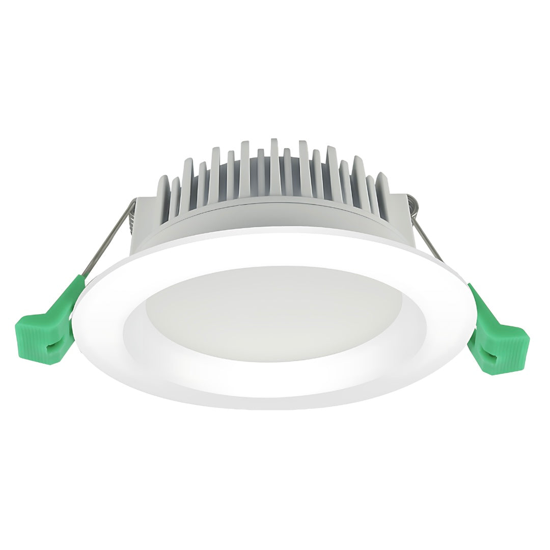 Uluru Pro 13W Aluminium 5CCT Dimmable LED Downlight – 90mm Cut-Out – White