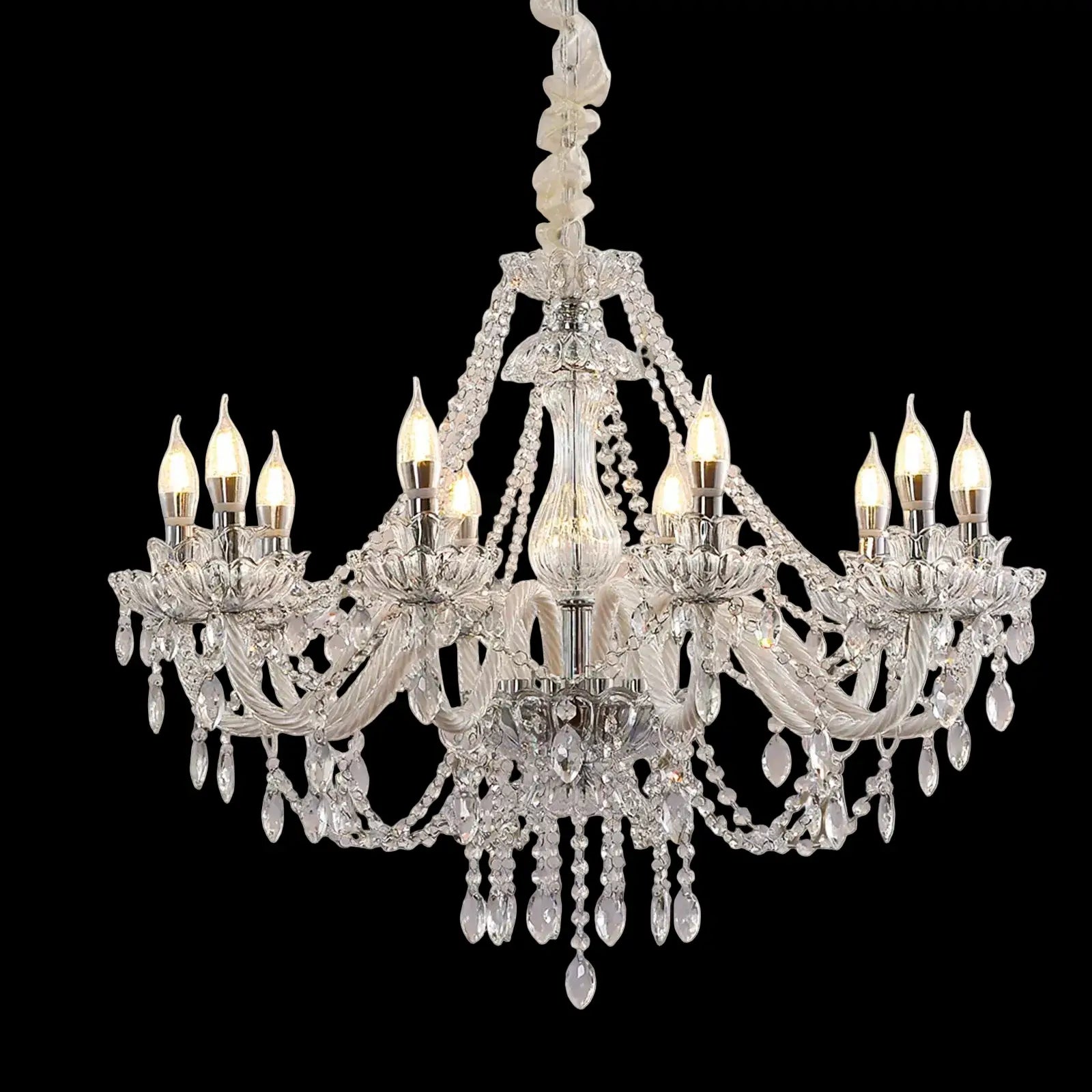 Green earth Versailles 10-Light Crystal Chandelier