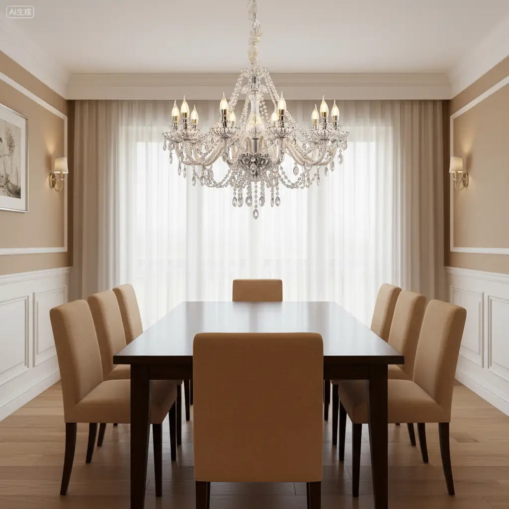 Green earth Versailles 10-Light Crystal Chandelier