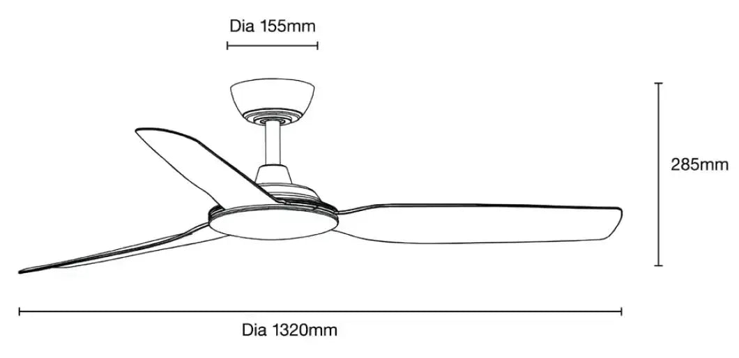 Viper Dc Ceiling Fan: Smart Quiet Efficient