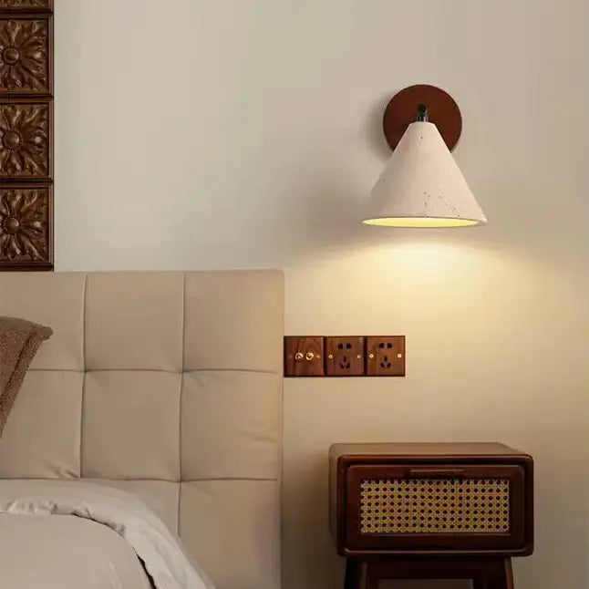 Wabi Sabi Natural Stone Travertine Wall Light