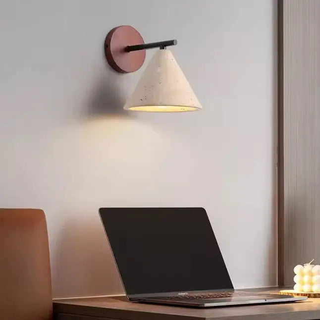 Wabi Sabi Natural Stone Travertine Wall Light