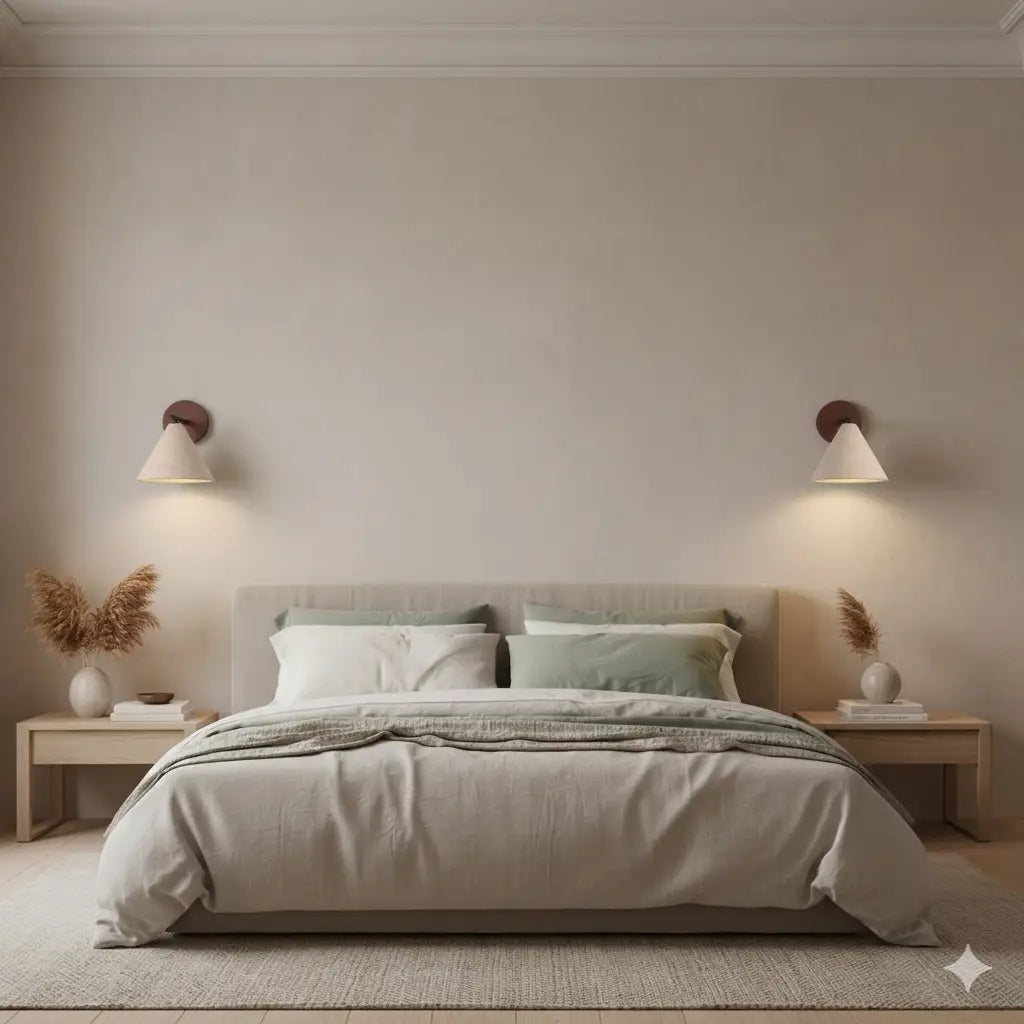 Wabi Sabi Natural Stone Travertine Wall Light