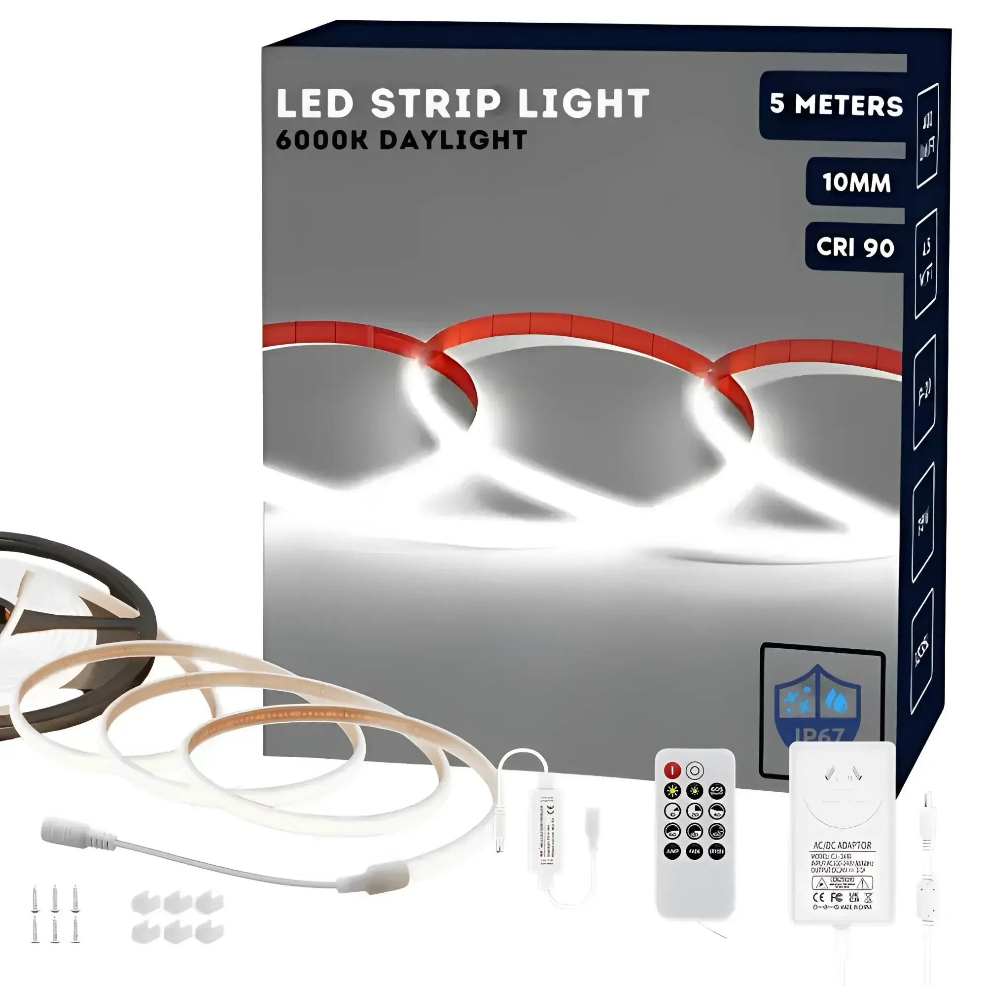 LumaFlex Linea AquaDim 6000K IP67 waterproof dimmable LED strip light kit