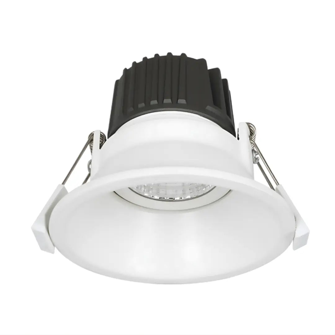12w Trimless Tiltable Tri-colour Ultra Low Glare Led Downlight - White