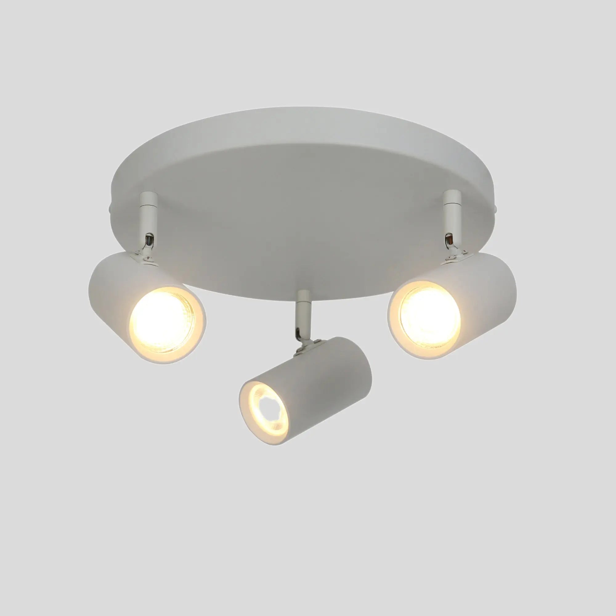 Brianna 3 Light Round Spot Light Matte White or Black Lexi Lighting - White