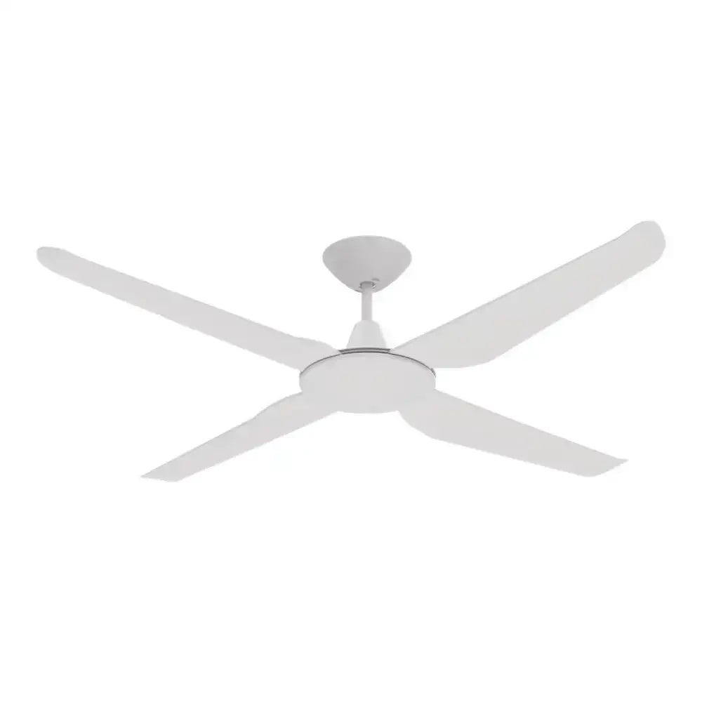 Motion 52” Dc Ceiling Fan with Remote Control Domus - White