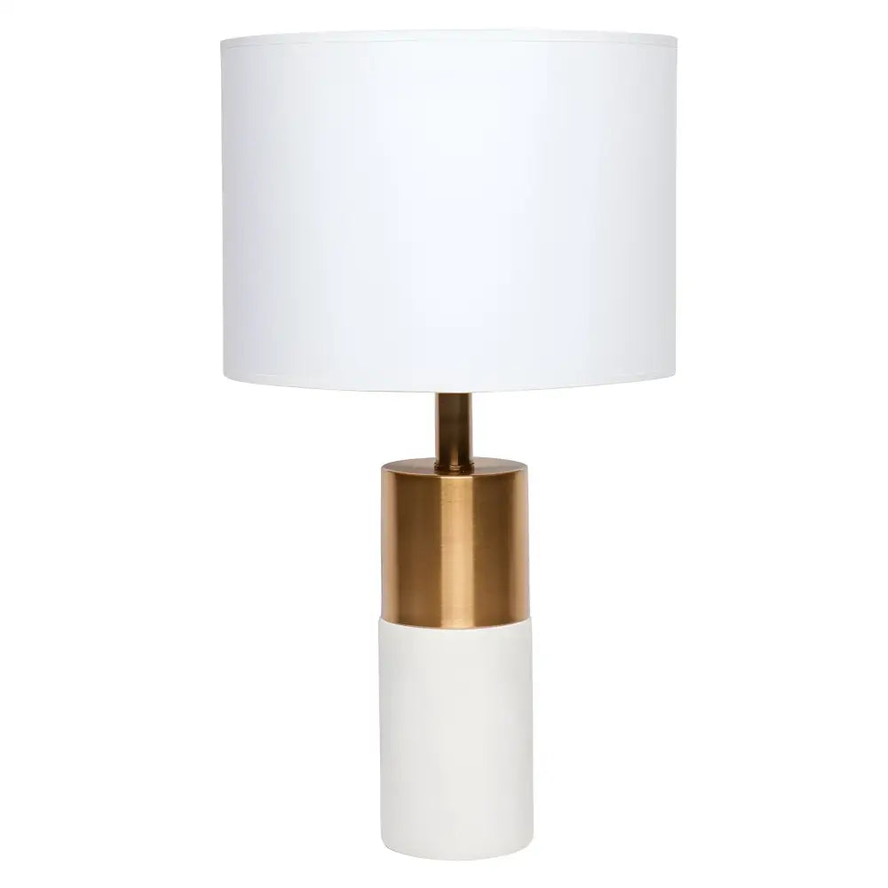 CAFE LIGHTING & LIVING Table Lamp Lane Table Lamp - White 12226