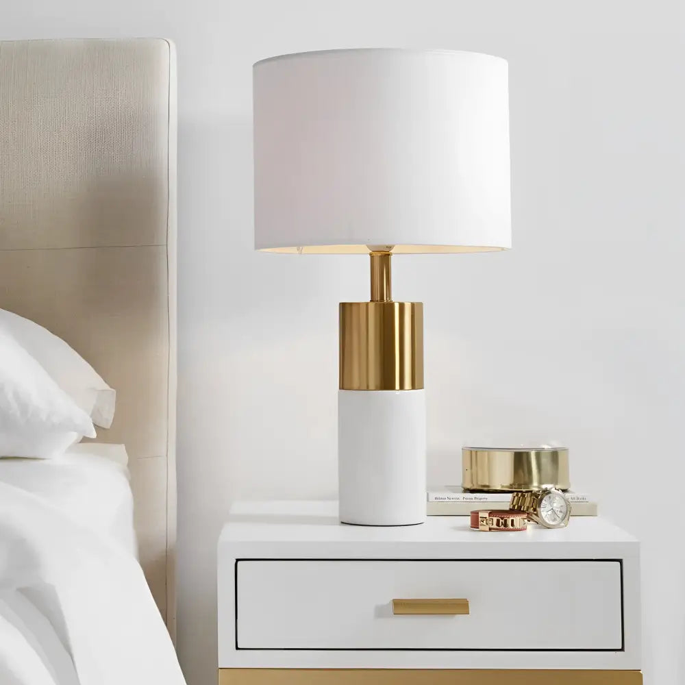 CAFE LIGHTING & LIVING Table Lamp Lane Table Lamp - White 12226