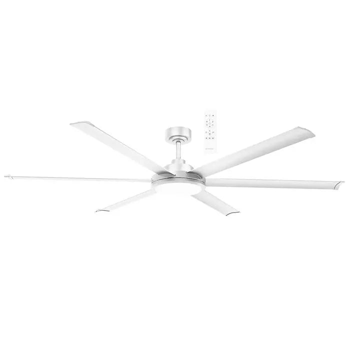 Martec Albatross Ii 72 Inch Ceiling Fan with Led Light - White