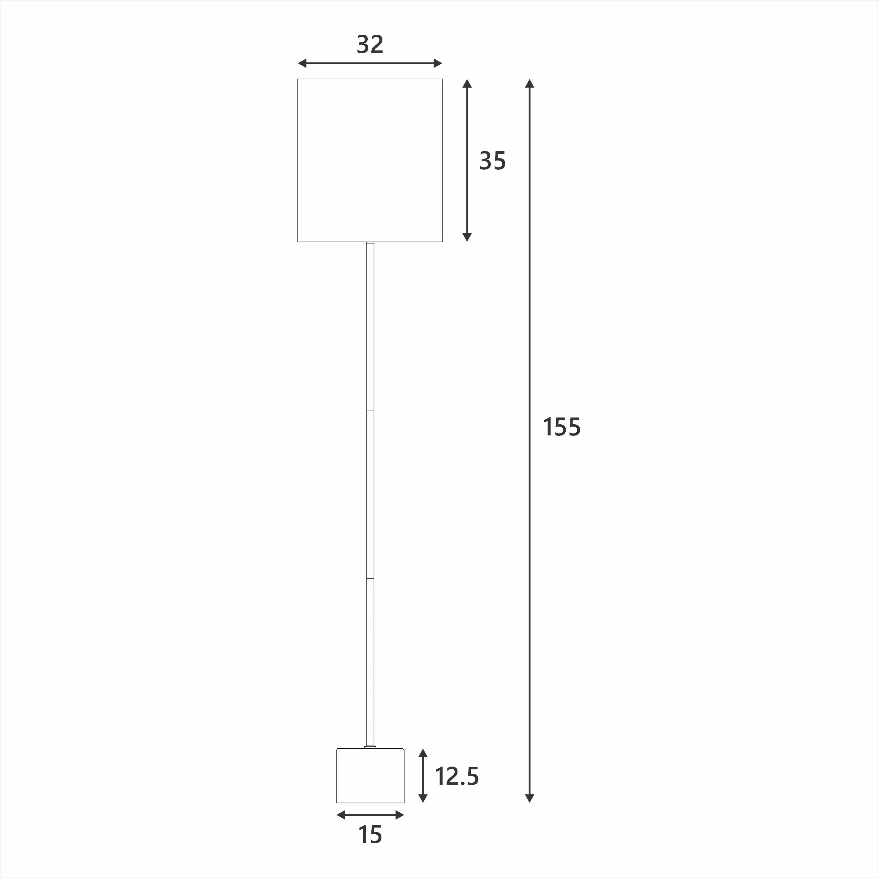 Wigwam Floor Lamp Lexi Lighting