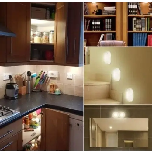 Brillar Wireless Peel n Stick Lights with COB LED Technology 2pk