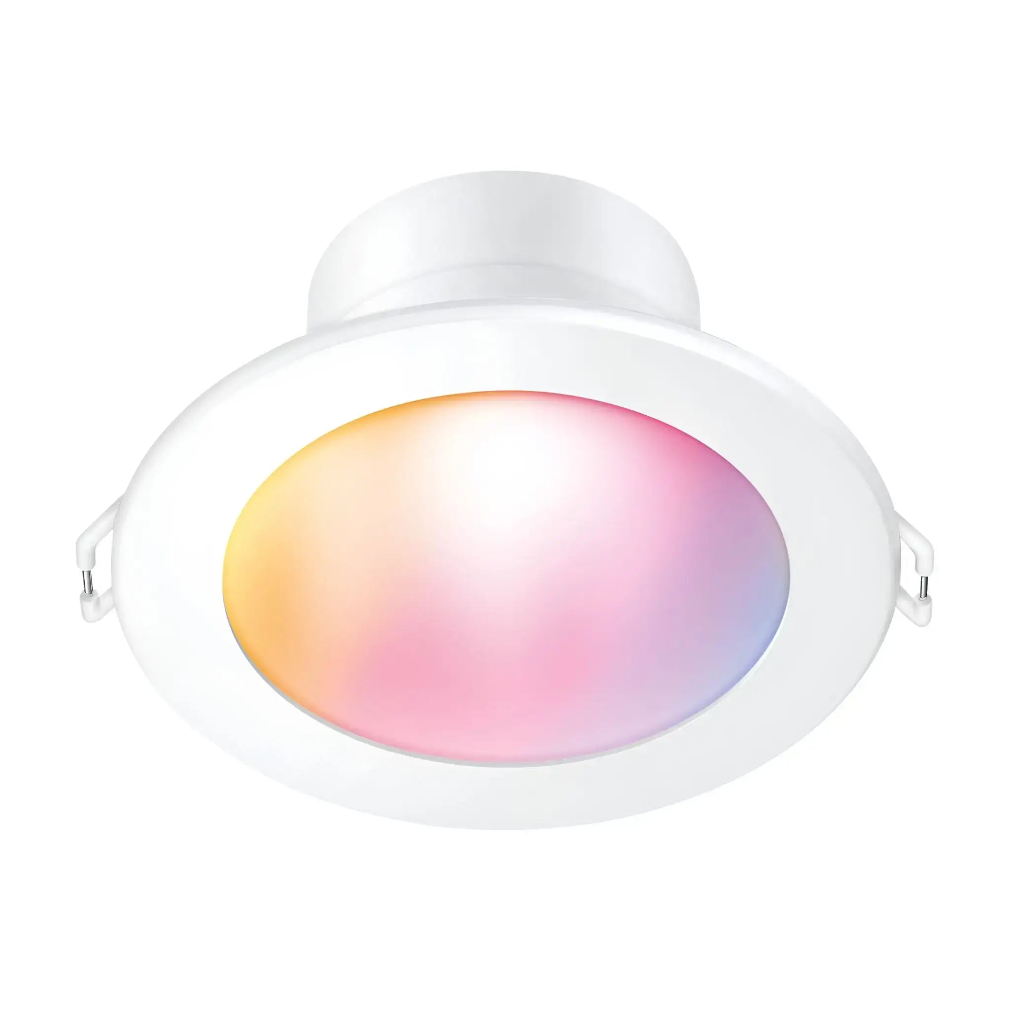 WiZ 8W White & Colour Smart LED Downlight - 90mm Cut out