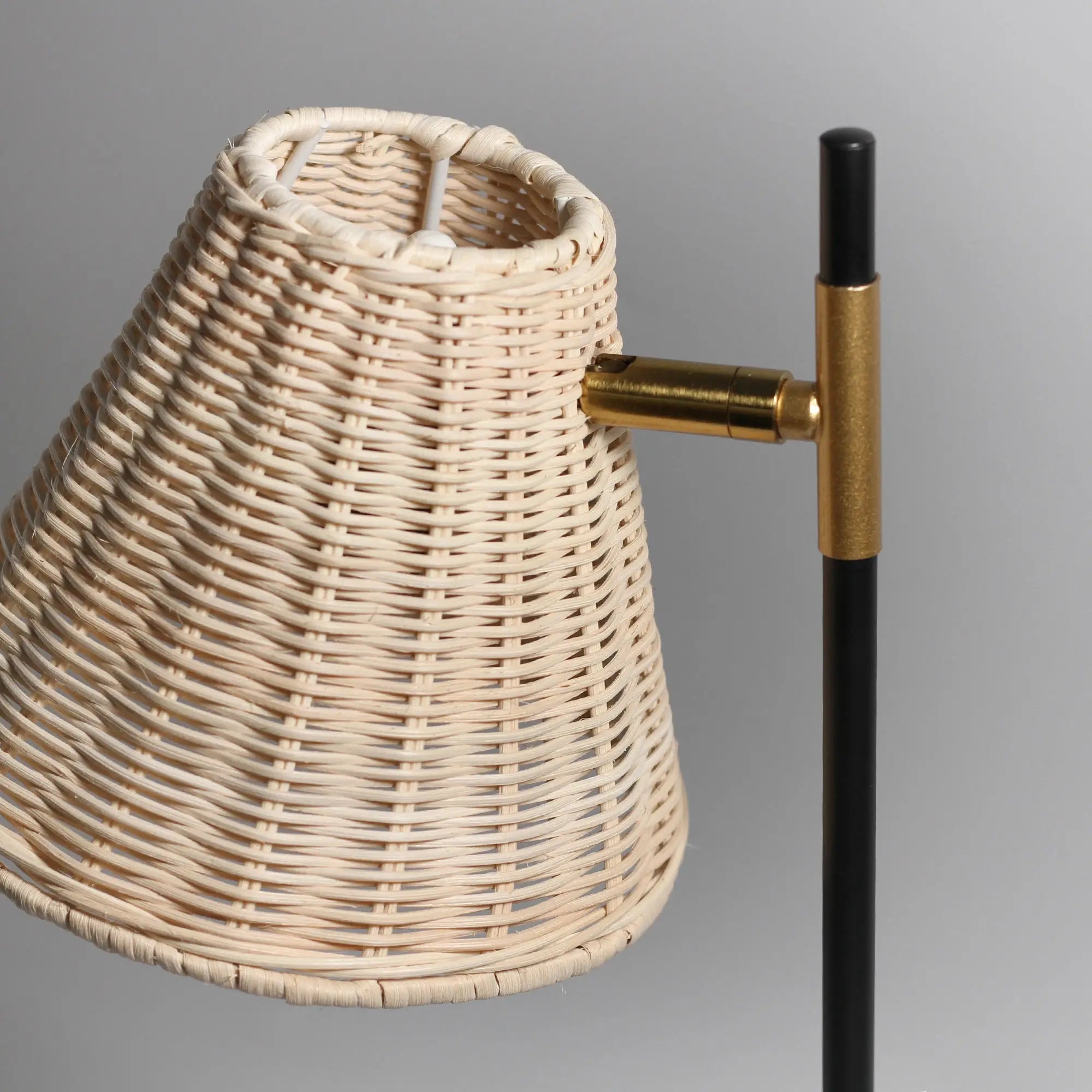 Yvette Rattan Floor Lamp Lexi Lighting